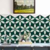 Hexagon Peel and Stick Tile Stickers | Home Decor Wall Floor Water Proof Tile Stickers | Kitchen Bathroom Backsplash Tile Decals