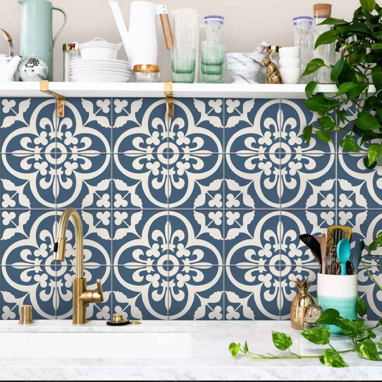 Backsplash Tile Stickers | Stair Decals | Peel and Stick Kitchen Bathroom Floor Wall Tile Stickers | FREE SHIPPING!