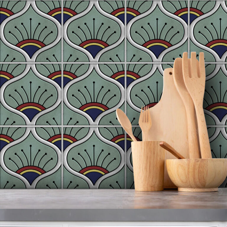 Textured Wall Decals | Peel and Stick Decals for Kitchen Bathroom Floor Wall Tile Stickers | Furniture Decal | Antiskid Floor Tile Vinyl