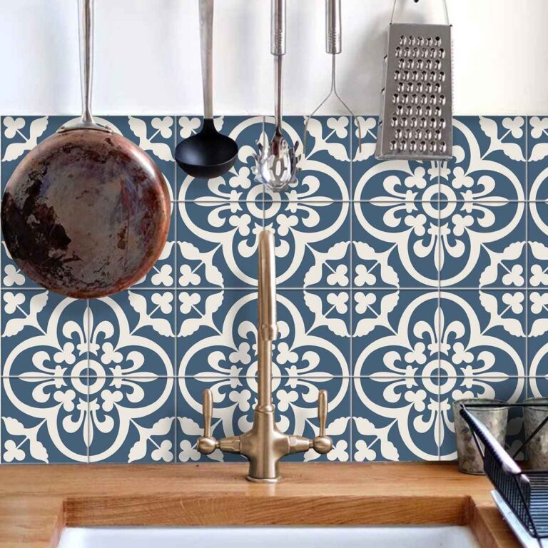 Backsplash Tile Stickers | Stair Decals | Peel and Stick Kitchen Bathroom Floor Wall Tile Stickers | FREE SHIPPING!