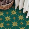 Kitchen Bathroom Wall Tile Vinyl Decals | Water Proof, Removable | Antiskid Floor Tile Decals