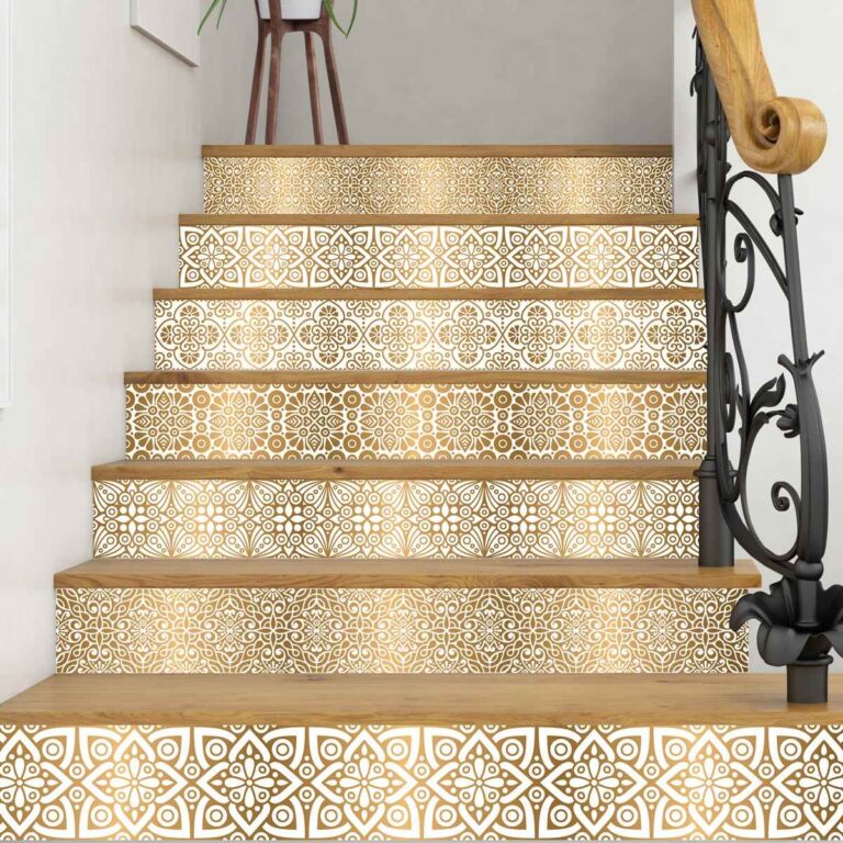 Stair Riser Decals, Peel and Stick Stair Stickers, Vinyl Staircase Decals, Luxury Stair Riser Stickers, Self-Adhesive Stair Decals, Decorative Staircase Vinyl, Tile Pattern Stair Stickers, Removable Staircase Decals, Waterproof Stair Riser Decals, Modern Staircase Vinyl Stickers