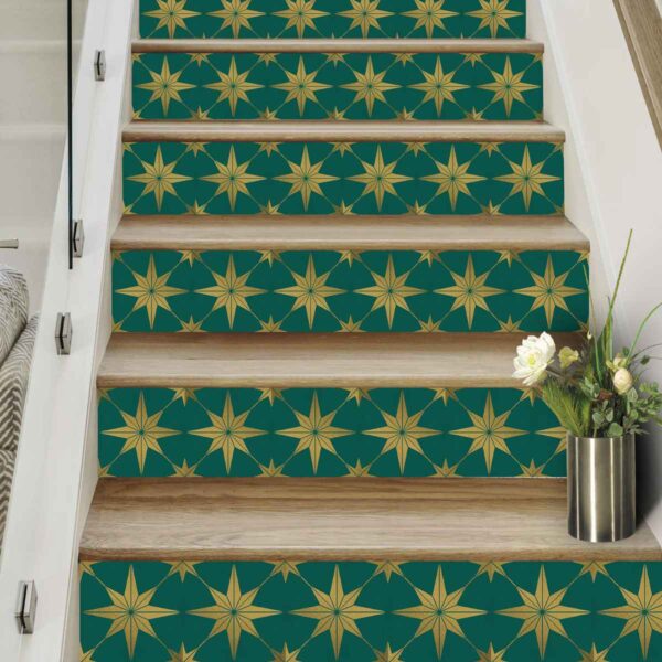 Kitchen Bathroom Wall Tile Vinyl Decals | Water Proof, Removable | Antiskid Floor Tile Decals