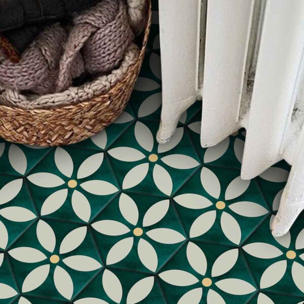 Hexagon Peel and Stick Tile Stickers | Home Decor Wall Floor Water Proof Tile Stickers | Kitchen Bathroom Backsplash Tile Decals