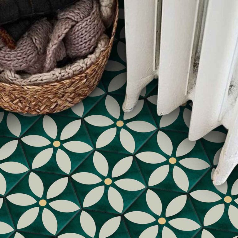 Hexagon Peel and Stick Tile Stickers | Home Decor Wall Floor Water Proof Tile Stickers | Kitchen Bathroom Backsplash Tile Decals