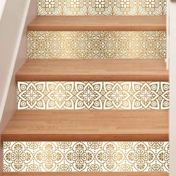 Stair Riser Decals, Peel and Stick Stair Stickers, Vinyl Staircase Decals, Luxury Stair Riser Stickers, Self-Adhesive Stair Decals, Decorative Staircase Vinyl, Tile Pattern Stair Stickers, Removable Staircase Decals, Waterproof Stair Riser Decals, Modern Staircase Vinyl Stickers