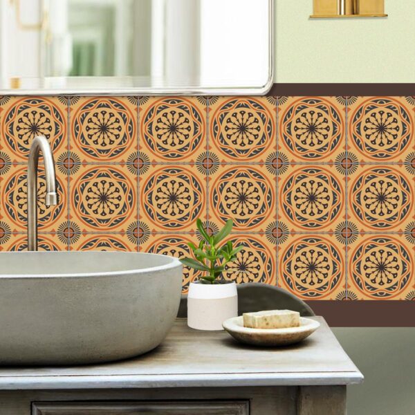 vintage tile stickers, retro tile stickers, tile stickers retro, tile stickers vintage, tile stickers to cover old tiles, retro kitchen tile stickers, antique mirror tile stickers, vintage tile transfers, vintage pattern tile stickers
