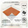 Peel & Stick Tile Sticker Peel Stick Floor Tile Decal Peel & Stick Wall Tile Decal Backsplash Peel & Stick Tile Decal Stair Raiser Self-Adhesive Decal