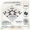 Peel & Stick Tile Sticker Peel Stick Floor Tile Decal Peel & Stick Wall Tile Decal Backsplash Peel & Stick Tile Decal Stair Raiser Self-AdhesiveDecal