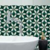 Hexagon Peel and Stick Tile Stickers | Home Decor Wall Floor Water Proof Tile Stickers | Kitchen Bathroom Backsplash Tile Decals