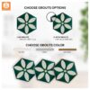 Hexagon Peel and Stick Tile Stickers | Home Decor Wall Floor Water Proof Tile Stickers | Kitchen Bathroom Backsplash Tile Decals