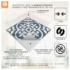 Backsplash Tile Stickers | Stair Decals | Peel and Stick Kitchen Bathroom Floor Wall Tile Stickers | FREE SHIPPING!