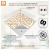 Buy now Self Adhesive Waterproof Easy to Trim | DIY Home Decor