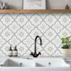 White Tile Stickers, Luxury Vinyl Tile, Peel and Stick Kitchen Backsplash, Marble Tile Decals, Self-Adhesive Kitchen Tiles, Vinyl Floor Stickers, Decorative Wall Decals, Waterproof Kitchen Decals, Modern Tile Stickers, Removable Backsplash Tiles,