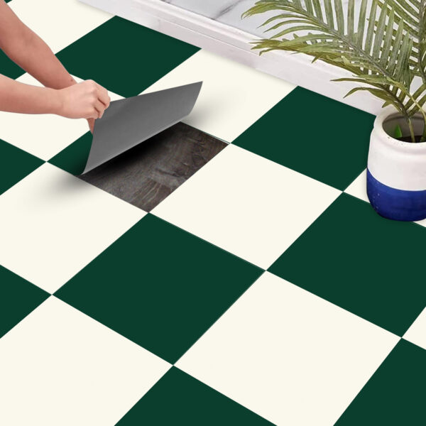 Checkered Vinyl Sheet, Checkerboard Vinyl Tile, Luxury Vinyl Tile Checkerboard, Peel And Stick Floor Tile Checkerboard, Checkerboard Vinyl Floor Tiles