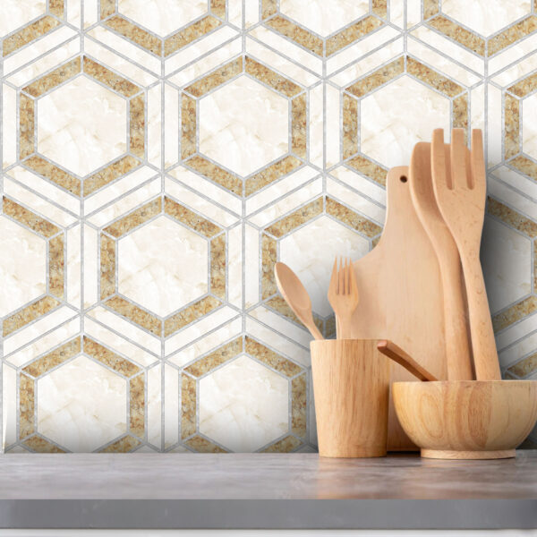 Marble Hexagon Peel and Stick Backsplash Tile, Hexagon Marble Peel and Stick Vinyl Floor Tile Sticker, Hexagon Peel and Stick Flooring Tile, Hexagon Marble Tile Wall Decals, Hexagon Peel and Stick Luxury Wall Tiles, Statuario Hexagon Peel and Stick Backsplash, Hexagon Peel and Stick Tile Decals, Hexagon Self-Adhesive Vinyl Tile Stickers, Hexagon Marble Tile Wall Stair Floor Stickers, Hexagon Peel and Stick Backsplash Tiles