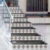 Black and White Tile Stickers, Black and White Sticker Tiles, Black and White Tile Vinyl Flooring, Black and White Adhesive Floor Tiles, Luxury Vinyl Tile Black and White, Black and White Self-Adhesive Vinyl Floor Tiles, Black and White Self-Adhesive Floor Tiles