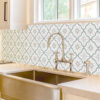 White Tile Stickers, Luxury Vinyl Tile, Peel and Stick Kitchen Backsplash, Marble Tile Decals, Self-Adhesive Kitchen Tiles, Vinyl Floor Stickers, Decorative Wall Decals, Waterproof Kitchen Decals, Modern Tile Stickers, Removable Backsplash Tiles,