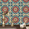 Flower Wall Stickers Decor, Furniture Flower Transfers, Wall Art Decor Flower, Big Floral Wall Decals, Furniture Floral Decals, Dark Backsplash Tile, Stickon Tiles, Furniture Decals and Vinyl Tiles for Quick Home Makeovers