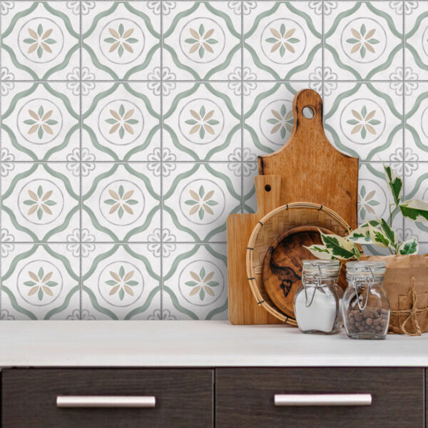 White Tile Stickers, Luxury Vinyl Tile, Peel and Stick Kitchen Backsplash, Marble Tile Decals, Self-Adhesive Kitchen Tiles, Vinyl Floor Stickers, Decorative Wall Decals, Waterproof Kitchen Decals, Modern Tile Stickers, Removable Backsplash Tiles,