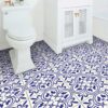 Blue Ceramic Tile Decals, Blue Moroccan Tile Decals, Blue Peel and Stick Tile Decals, Blue Vinyl Floor Tile Stickers, Blue Self-Adhesive Tile Stickers, Blue Mosaic Tile Stickers, Blue and White Tile Stickers, Blue Tile Backsplash Stickers, Blue Wall Tile Decals, Blue Patterned Tile Stickers