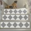 Black and White Tile Stickers, Black and White Sticker Tiles, Black and White Tile Vinyl Flooring, Black and White Adhesive Floor Tiles, Luxury Vinyl Tile Black and White, Black and White Self-Adhesive Vinyl Floor Tiles, Black and White Self-Adhesive Floor Tiles