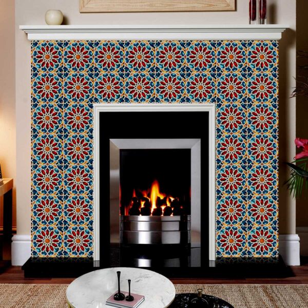 Flower Wall Stickers Decor, Furniture Flower Transfers, Wall Art Decor Flower, Big Floral Wall Decals, Furniture Floral Decals, Dark Backsplash Tile, Stickon Tiles, Furniture Decals and Vinyl Tiles for Quick Home Makeovers