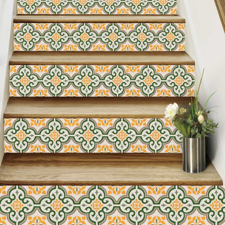 06_ARTPAT1010_Vinatage-Floral_Staircase