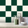 Checkered Vinyl Sheet, Checkerboard Vinyl Tile, Luxury Vinyl Tile Checkerboard, Peel And Stick Floor Tile Checkerboard, Checkerboard Vinyl Floor Tiles