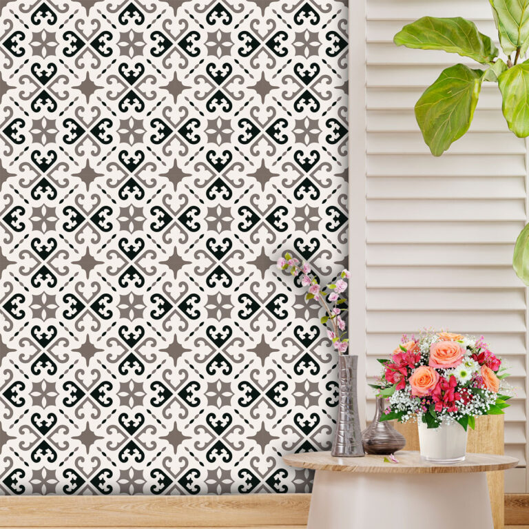 Self-Adhesive Backsplash, Black and White Tile Stickers, Black and White Sticker Tiles, Black and White Tile Vinyl Flooring, Black and White Adhesive Floor Tiles, Luxury Vinyl Tile Black and White, Black and White Self-Adhesive Vinyl Floor Tiles, Black and White Self-Adhesive Floor Tiles