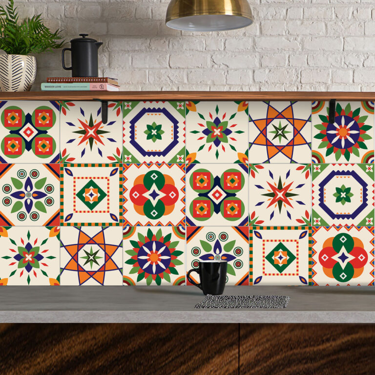 modern kitchen art wall decor, vintage peel and stick floor tile, vintage tile stickers, peel & stick tiles, kitchen wall stickers, kitchen tile stickers, wall tile stickers, flower decals, amazon wall decals,