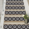 Easy DIY Vinyl Stickers, black and white peel and stick backsplash decals. Self-adhesive vinyl stickers USA, black and white tile stickers,black and white tile vinyl flooring, black and white adhesive floor tiles, luxury vinyl tile black and white, black and white self adhesive floor tiles