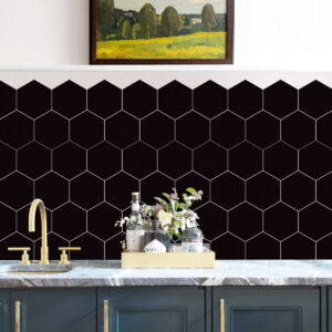 Hexagon Tile Decals, Hexagonal Vinyl Stickers, Peel and Stick Hexagon Tiles, Hexagon Floor Tile Stickers, Hexagonal Backsplash Decals, Luxury Hexagon Wall Decals, Hexagon Peel and Stick Flooring, Hexagonal Kitchen Tile Stickers, Self-Adhesive Hexagon Tiles, Hexagon Pattern Vinyl Flooring.
