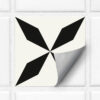 black luxury vinyl flooring, black tile vinyl for walls, peel and stick black luxury tile, black tile vinyl decals, DIY black tile vinyl flooring, modern black vinyl tiles, black adhesive floor tiles, easy install black vinyl tiles, durable black tile stickers, black waterproof tile vinyl