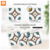 modern kitchen art wall decor, vintage peel and stick floor tile, vintage tile stickers, peel & stick tiles, kitchen wall stickers, kitchen tile stickers, wall tile stickers, flower decals, amazon wall decals,