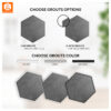 Gray Tile Stickers, Gray Hexagon Tile Decals, Gray Peel and Stick Tiles, Gray Hexagon Peel and Stick Tiles, Gray Self-Adhesive Tile Stickers, Gray Vinyl Tile Decals, Gray Hexagon Vinyl Tile Stickers, Gray Removable Tile Stickers, Gray Hexagon Wall Decals, Gray Hexagon Floor Sticker