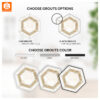 Marble Hexagon Peel and Stick Backsplash Tile, Hexagon Marble Peel and Stick Vinyl Floor Tile Sticker, Hexagon Peel and Stick Flooring Tile, Hexagon Marble Tile Wall Decals, Hexagon Peel and Stick Luxury Wall Tiles, Statuario Hexagon Peel and Stick Backsplash, Hexagon Peel and Stick Tile Decals, Hexagon Self-Adhesive Vinyl Tile Stickers, Hexagon Marble Tile Wall Stair Floor Stickers, Hexagon Peel and Stick Backsplash Tiles