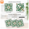 flower wall stickers decor, floral wallpaper stickers, floral sticker wallpaper, floral wallpaper decals, wall floral decals, vintage floral stickers, vintage flower sticker, wall art decor flower, flower wallpaper stickers, floral wall decals large, big flower wall stickers farmhouse decor living room, contemporary home decor, modern art wall decor, vintage peel and stick floor tile bathroom, vintage tile stickers, peel & stick bathroom tiles, green tile backsplash, green back splash tile, backsplash green tile, green backsplash, modern art wall decor,